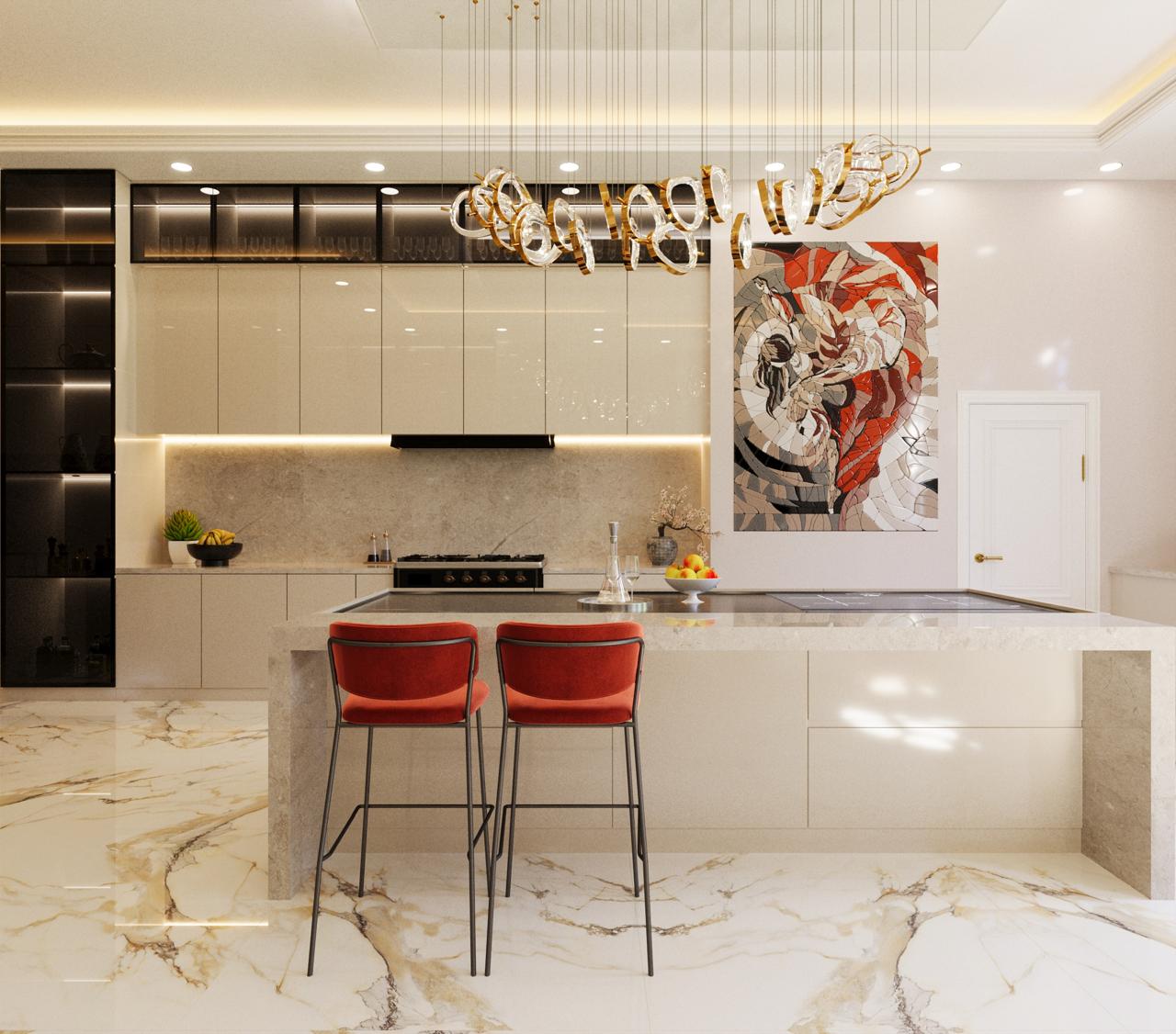  MODERN KITCHEN INTERIOR